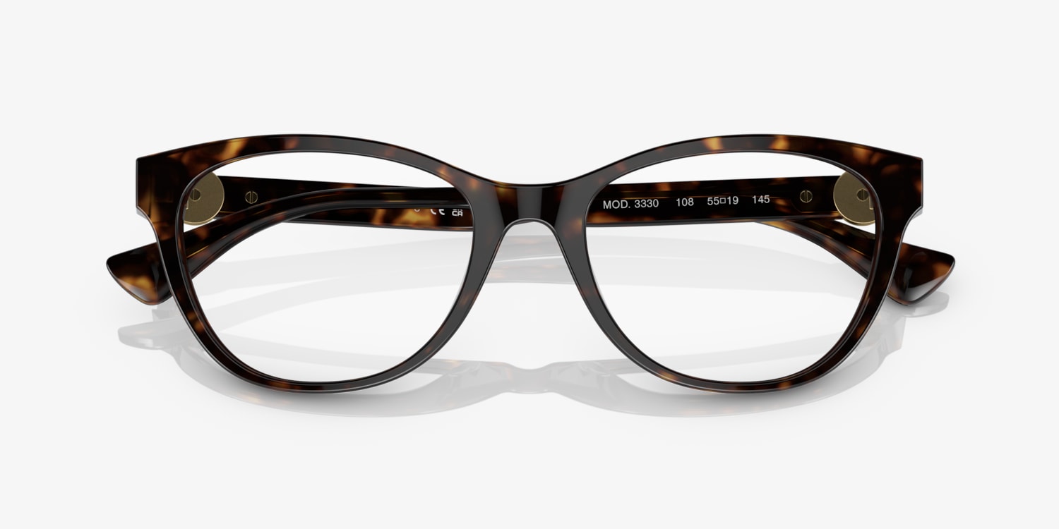 VERSACE ラウントフレムメカネ 0VE3330 108 Versace VE3330 Eyeglasses | LensCrafters