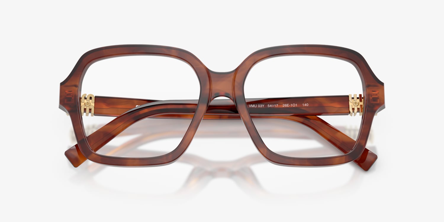 miu miu サングラス VMU 03N 51□16 ROY-101 140 Miu Miu MU 03YV Eyeglasses | LensCrafters
