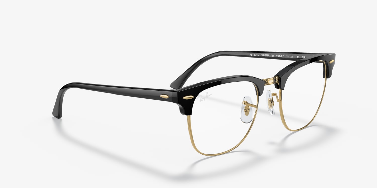 ビンテージ Ray-Ban RB3016 Ray-Ban RB3016 Clubmaster Classic Sunglasses | LensCrafters