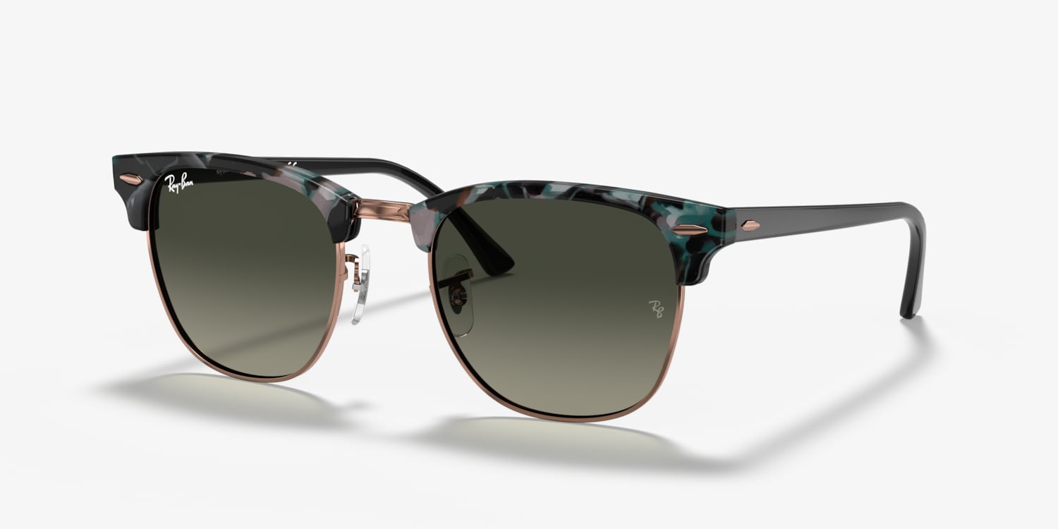 Ray-Ban Clubmaster RB3016 1354/3F 51□21 CLUBMASTER @COLLECTION Sunglasses in Black and Polarized