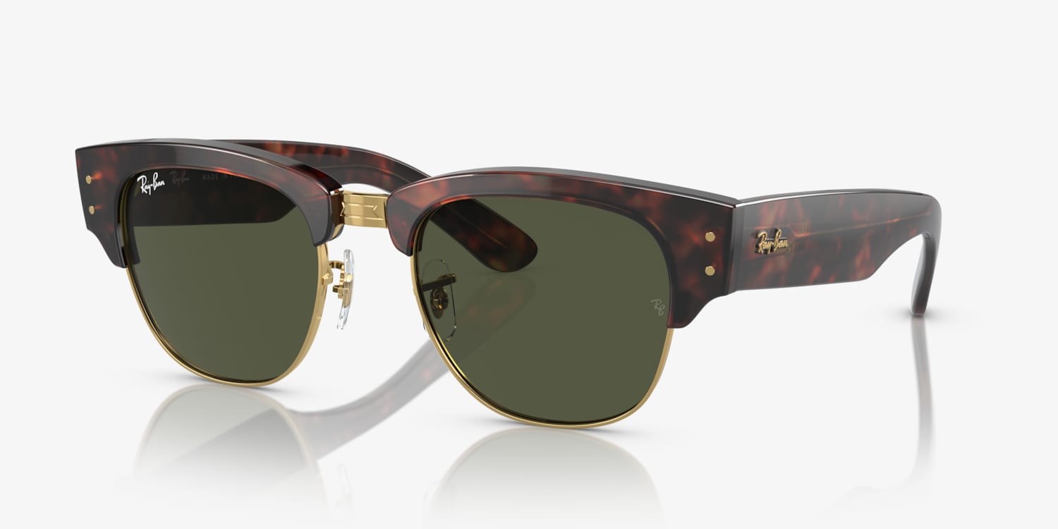 Ray-Ban RB0316S MEGA CLUB MASTER サングラス Ray-Ban RB0316S Mega Clubmaster Sunglasses | LensCrafters