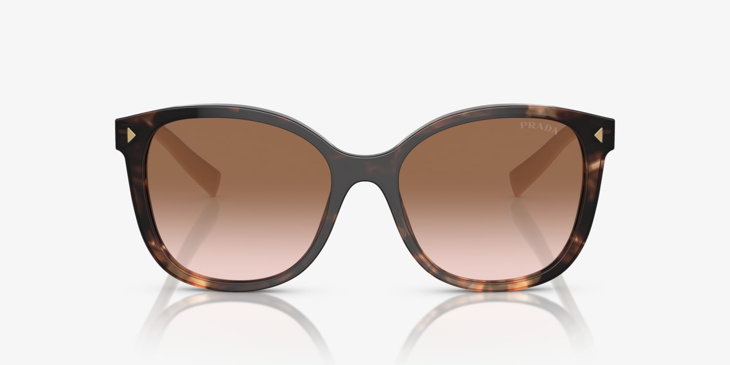 PRADA・プラダ・サングラス・黒・ゴールド・53◻︎17 145・SPR22Z Prada PR 22ZS Sunglasses | LensCrafters