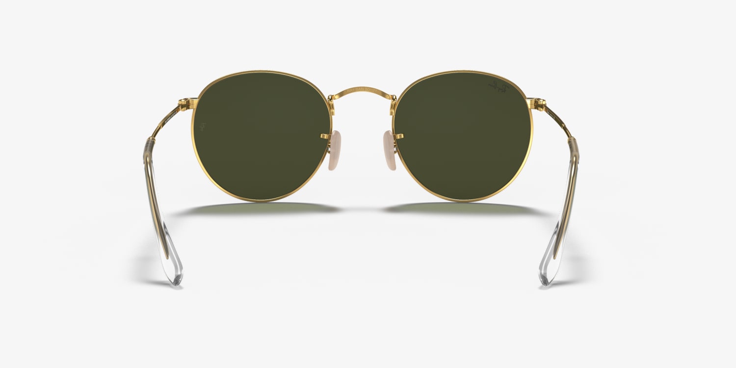 小物 Ray Ban ROUND L RB3447 004/T5 Ray-Ban RB3447 Round Metal Sunglasses | LensCrafters
