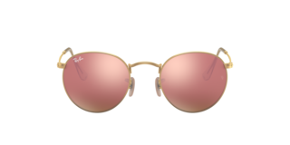 Ray-Ban RB3447 Round Flash Lenses Sunglasses | LensCrafters