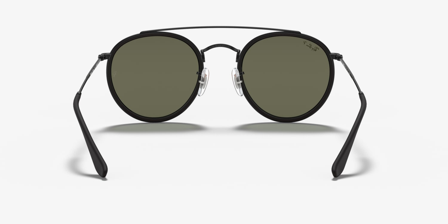 Ray-Ban RB3647N Round Double Bridge Sunglasses | LensCrafters