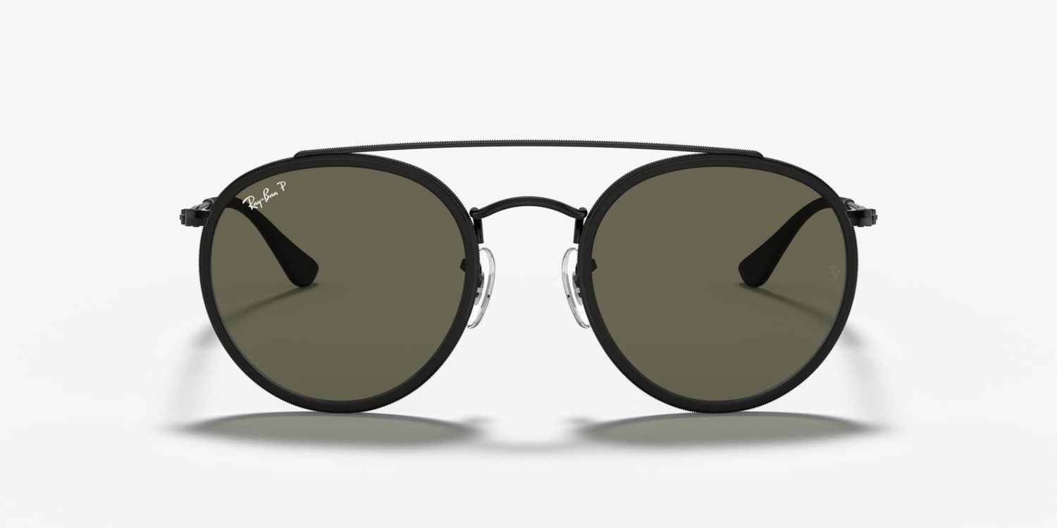 Ray-Ban RB3647N Round Double Bridge Sunglasses | LensCrafters