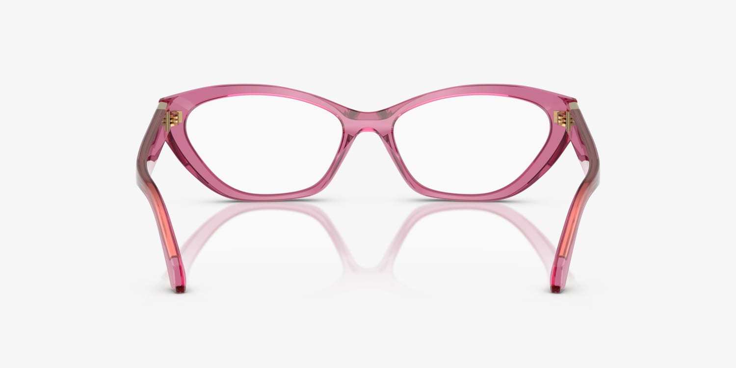 Versace サングラス　ケース付き　美品　ピンク Versace VE3356 Eyeglasses | LensCrafters