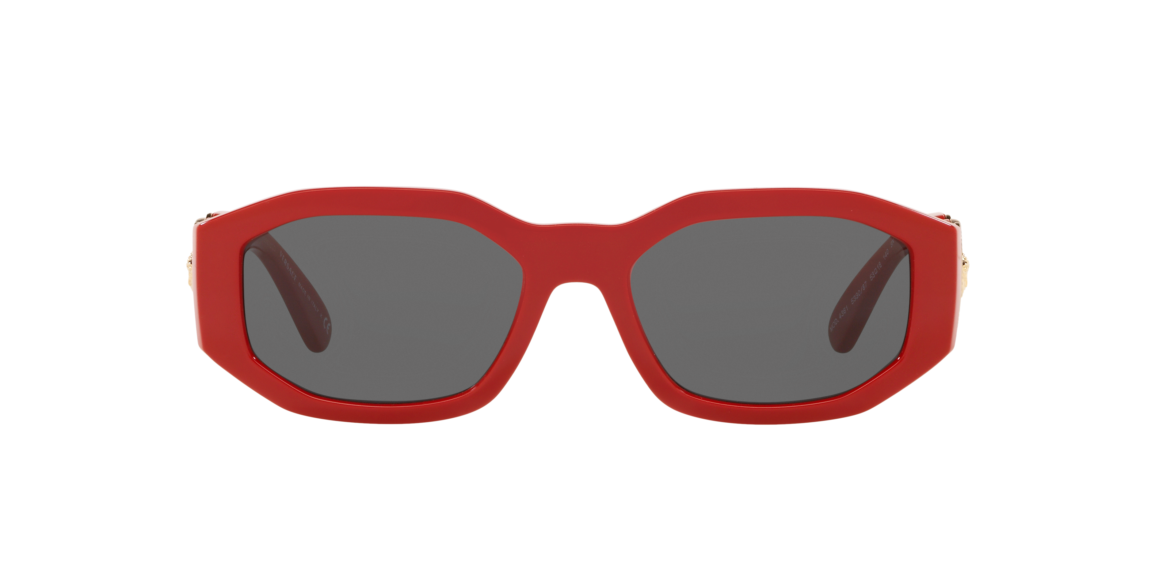 l12 VERSACEメデューサ ビギーサングラスMOD 4361 53□18 Versace VE4361 Biggie M (53 - 18) with Grey lenses and Black