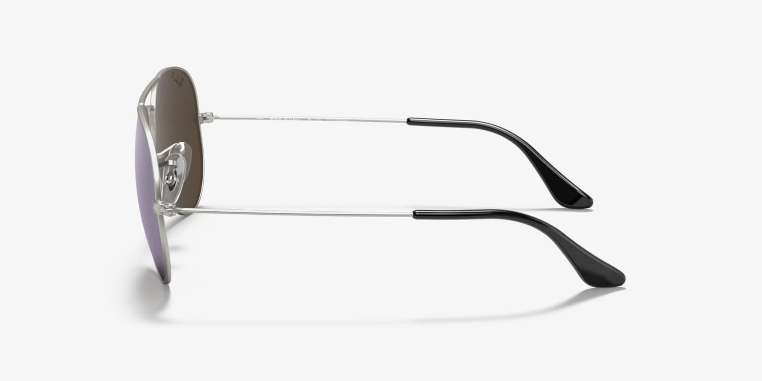 Ray-Ban RB3025 Aviator Mirror Sunglasses | LensCrafters