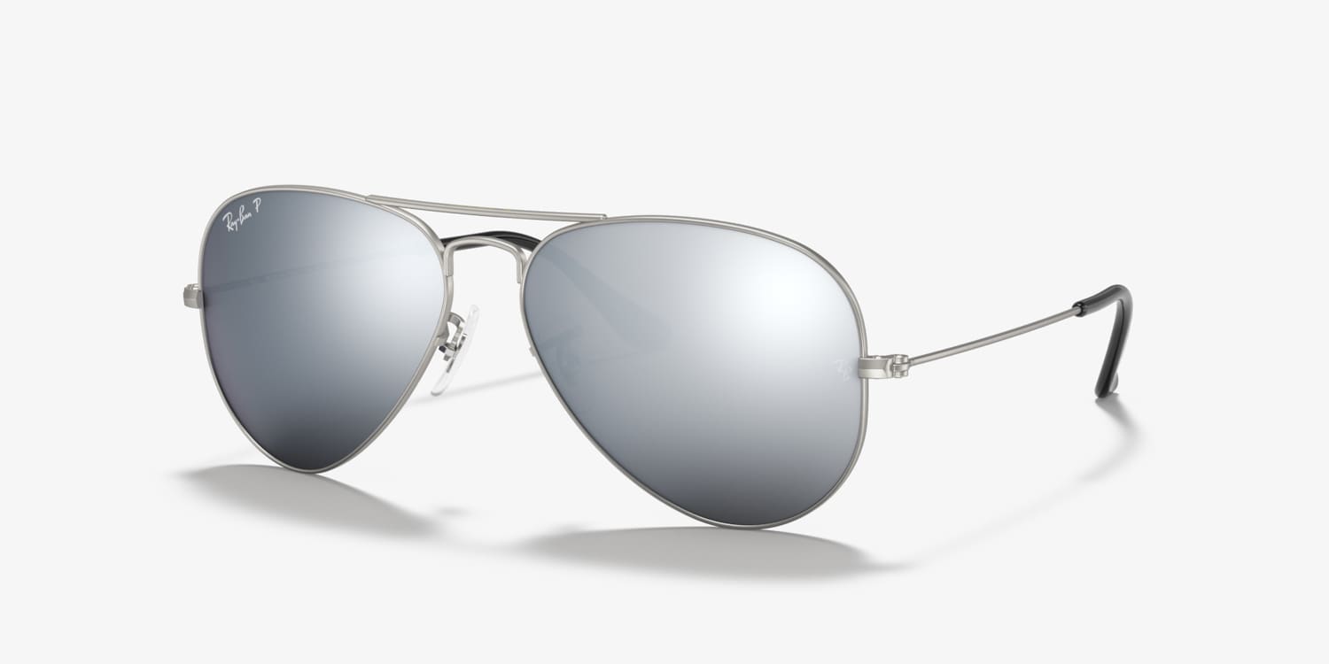 Ray-Ban RB3025 Aviator Mirror Sunglasses | LensCrafters