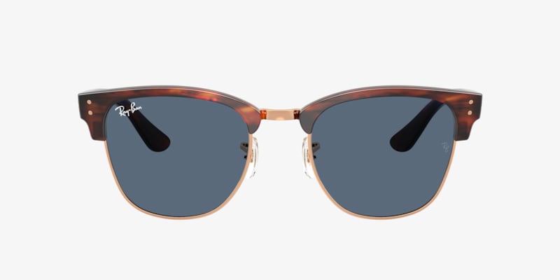 【美品】Ray•Ban®︎ CLUBMASTER ダークハバナ レイバン公式ストア】 Ray-Ban® CLUBMASTER OPTICS メガネ | ダーク