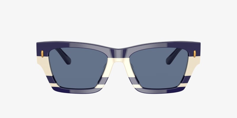 Tory Burch TY7169U TY7169U Navy Ivory Vintage Stripes