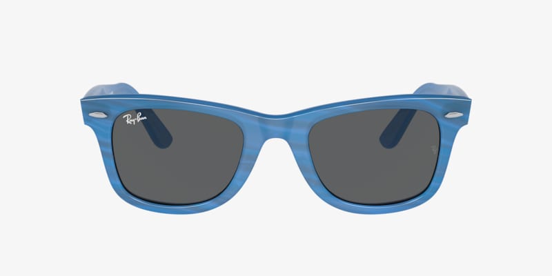 Ray-Ban Wayfarer レイバン　2140 サングラス　ブルー Ray-Ban RB2140 Original Wayfarer Change Sunglasses | LensCrafters