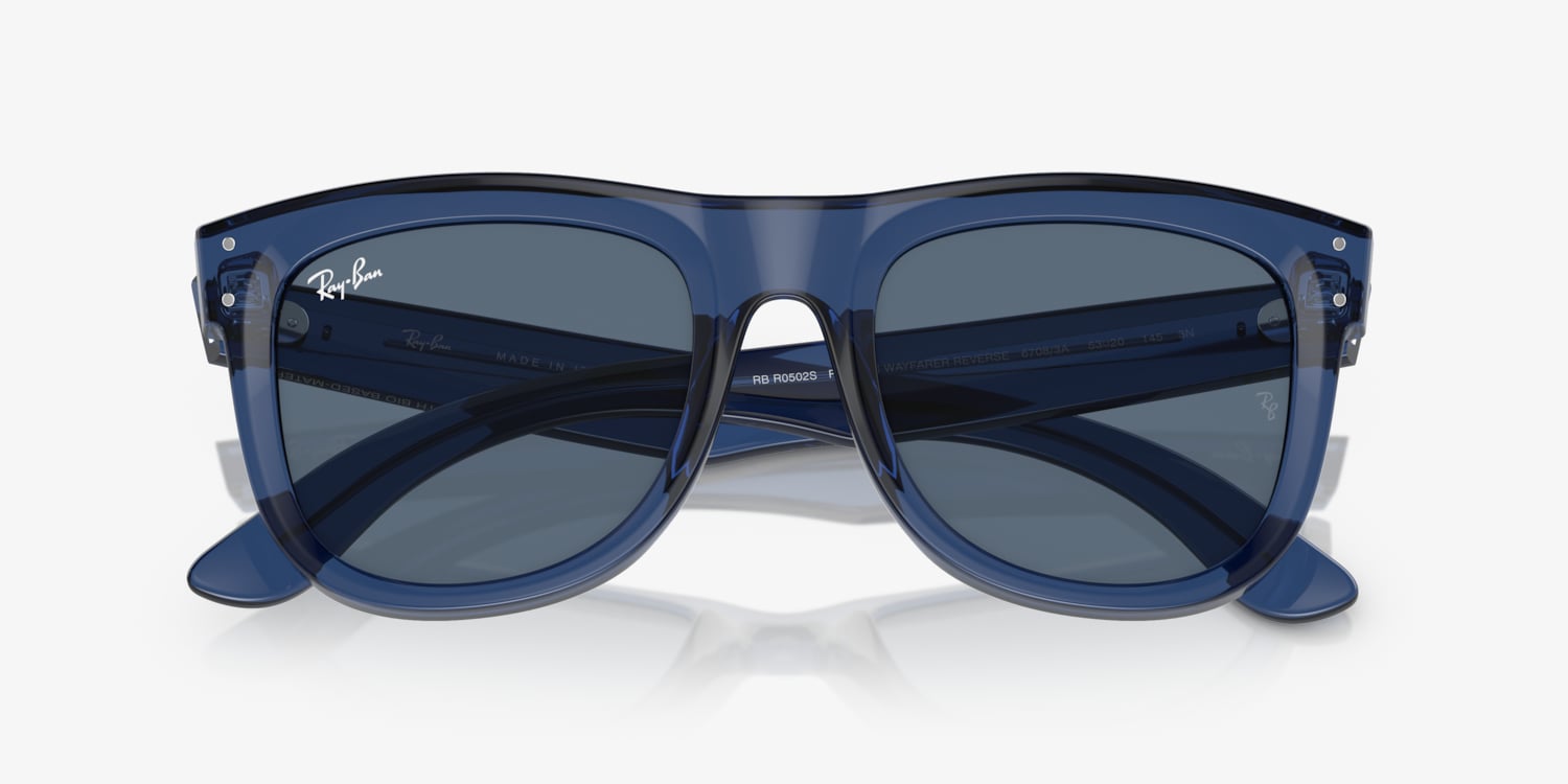 RBR0502S　レイバン Ray-Ban Wayfarer Reverse S (50 - 22) with Blue lenses and Blue