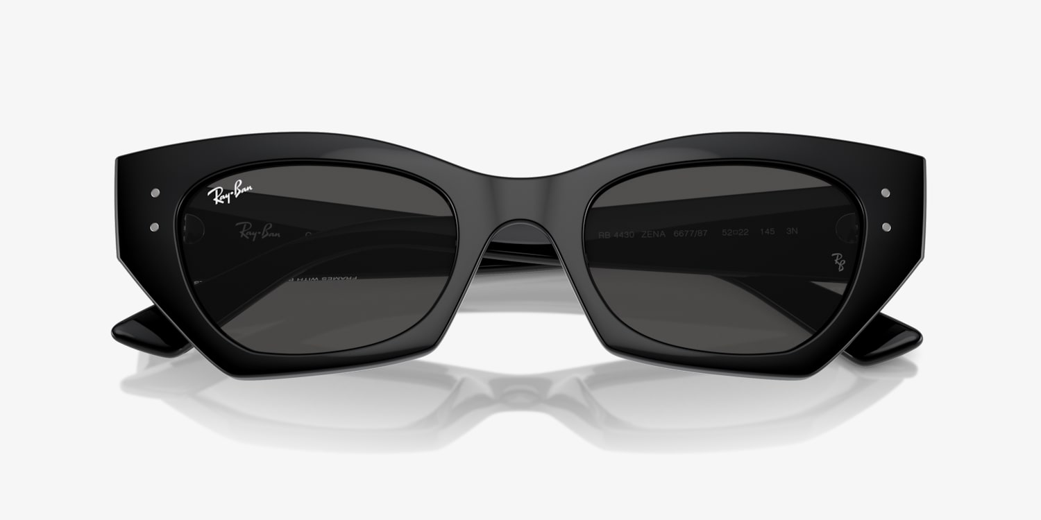 レイバン RAY BAN ZENA BIO-BASED サングラス ブラック Ray-Ban RB4430 Zena Bio-Based Sunglasses | LensCrafters