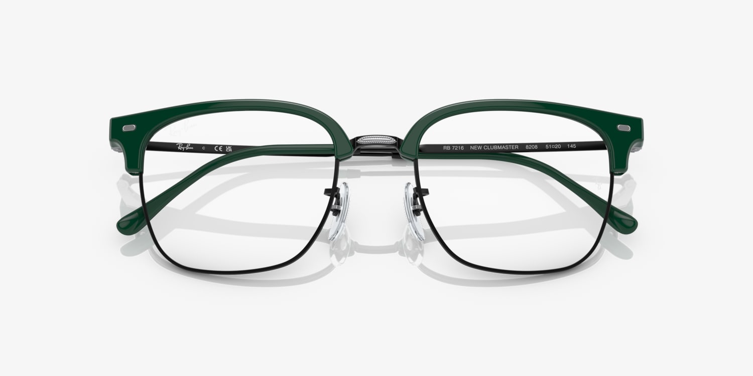 Ray-Ban RB7216 New Clubmaster Optics Eyeglasses | LensCrafters