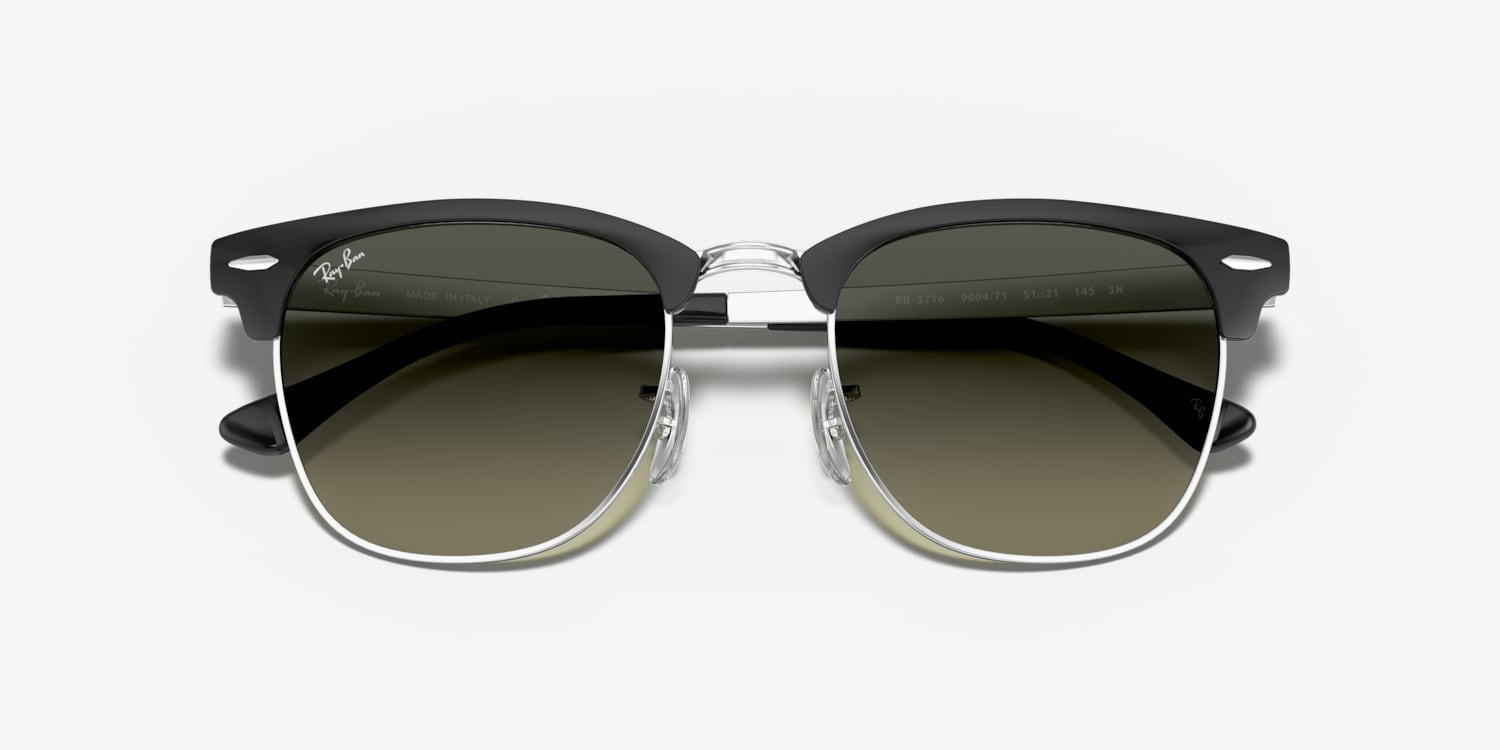 Ray-Ban RB3716 Clubmaster Metal Sunglasses | LensCrafters