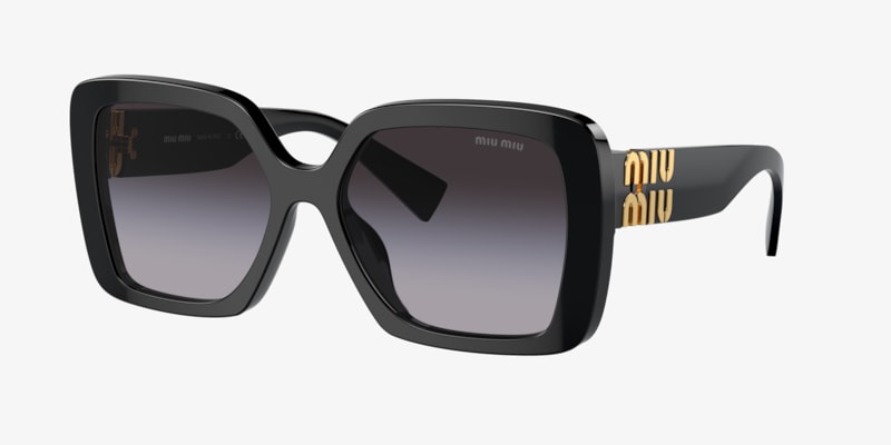 ♡Mayu♡ Miu Miu MU 01ZS L (55 - 20) with Grey lenses and Black frame