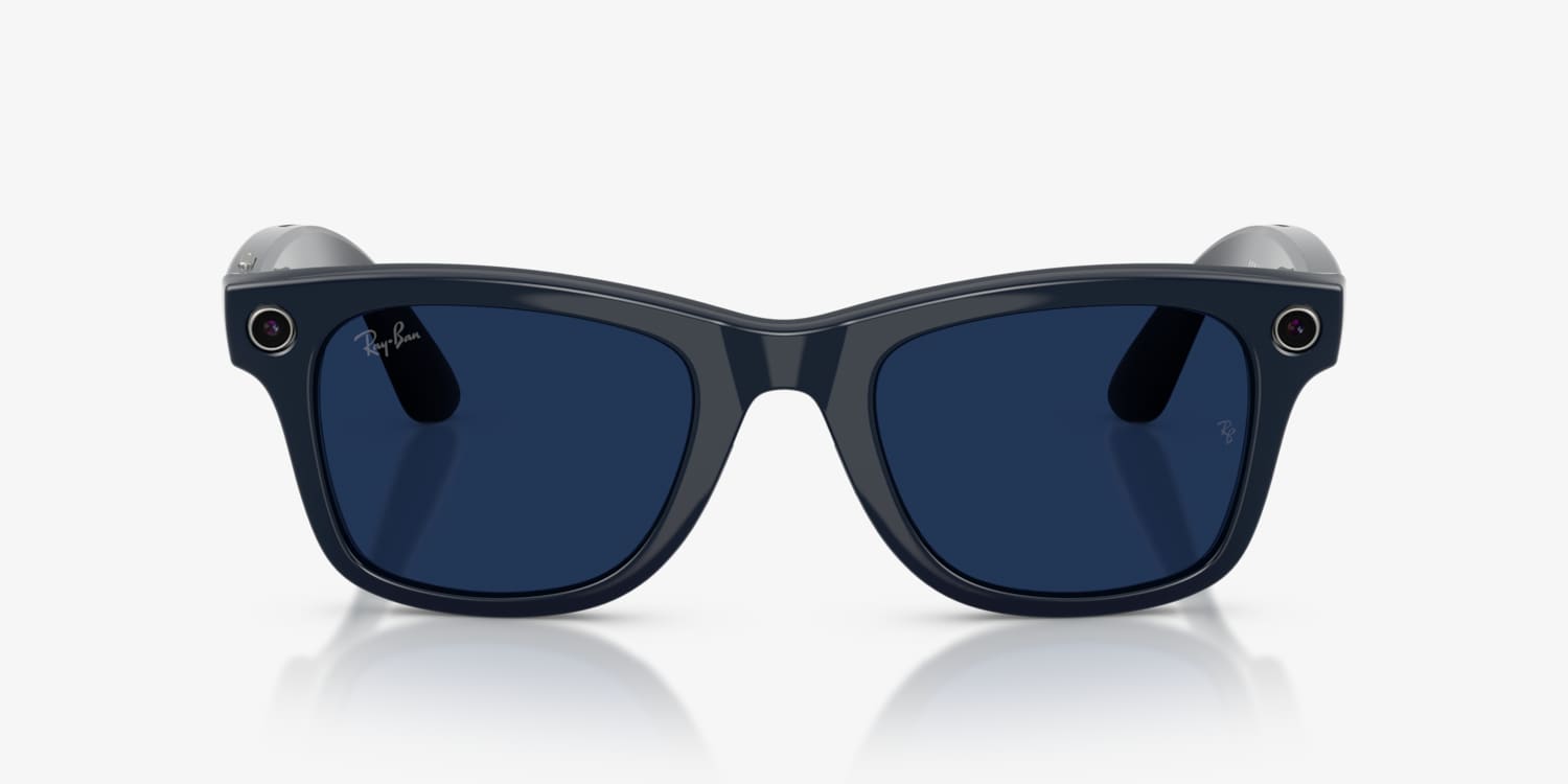 Ray-Ban  Wayfarer ジーンズ　ブルー　レイバン　メタ Ray-Ban Ray-Ban | Meta Wayfarer Sunglasses | LensCrafters