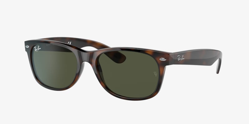 Ray-Ban RB2132 New Wayfarer Bicolor Sunglasses | LensCrafters