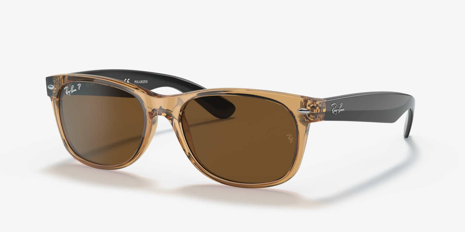 小物 Ray-Ban RB2132 New Wayfarer 710 Ray-Ban RB2132 New Wayfarer Bicolor Sunglasses | LensCrafters