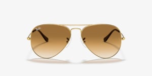 小物 Ray Ban Aviator Gradient made in Italy Ray-Ban Aviator Gradient M (55 - 14) with Blue lenses and Grey