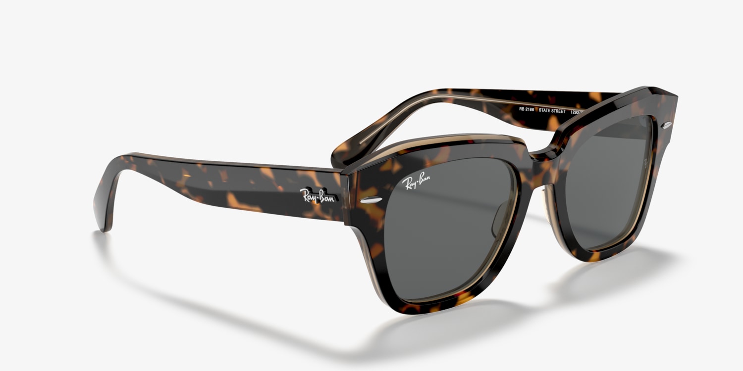 Ray-Ban RB2186 STATE STREET サングラス ケースなし Ray-Ban RB2186 STATE STREET サングラス ケースなし Ray-Ban