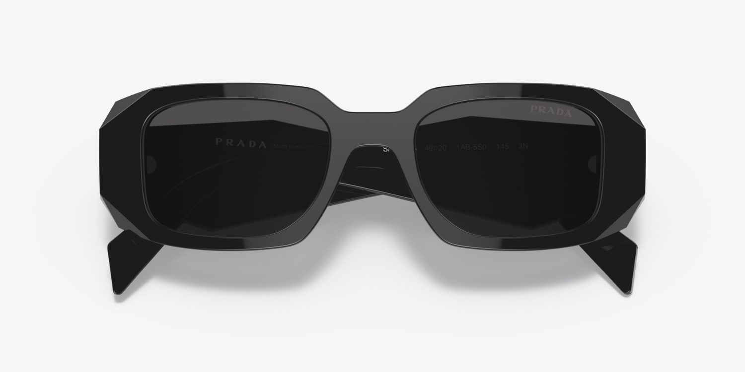 プラダ✳︎PRADA✳︎SPR17Y✳︎PR17YS Prada PR 17YS Black/Green 49/22/140 men Sunglasses : Amazon.ca