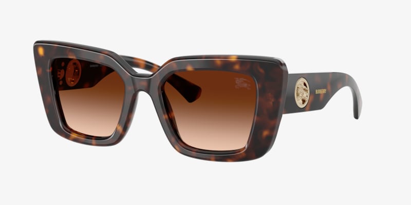 Dolce & Gabbana ヒョウ柄ラウンドサングラス Dolce & Gabbana Eyewear レオパードプリント サングラス | ブラウン