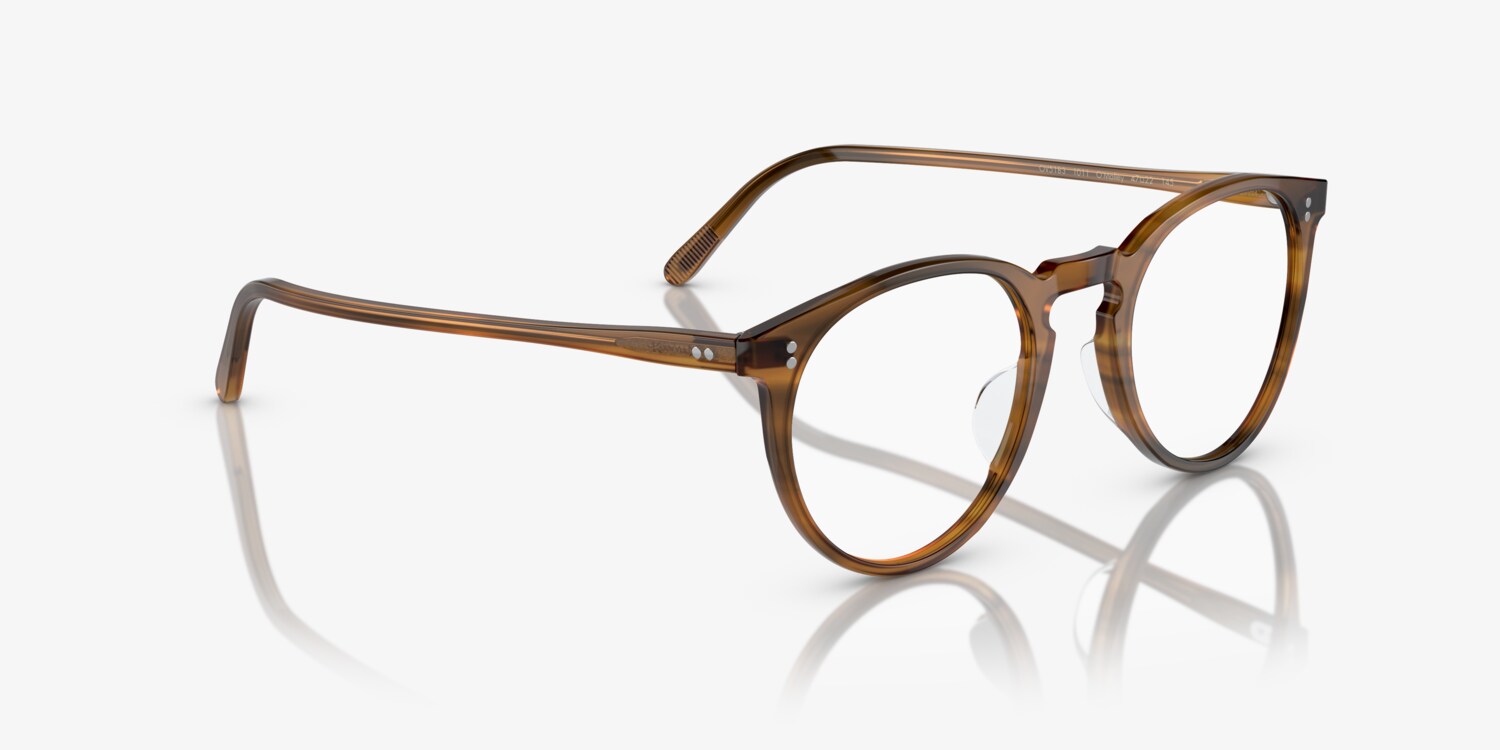 Lunettes De Soleil Polarisées Oliver Peoples O’Malley Noir Gris Clair Taille 45 - Neuf étiqueté