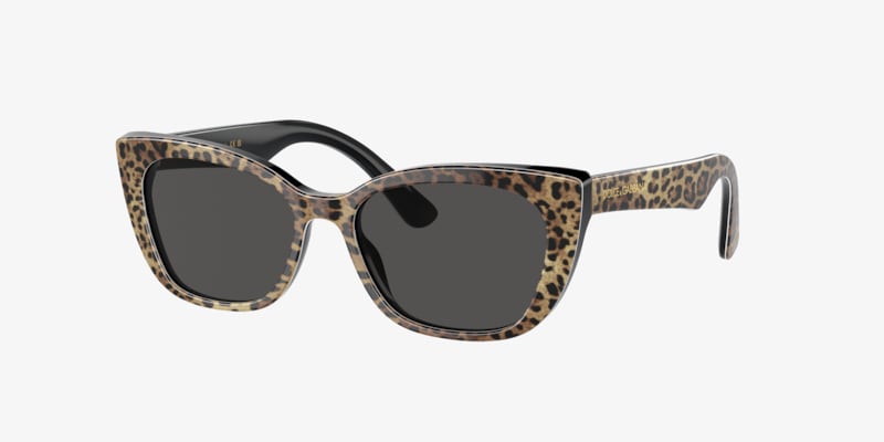 未使用級 DOLCE&GABBANA 3ピース ペイズリー ストライプ ブラック Dolce & Gabbana DX4003 Kids Sunglasses | LensCrafters