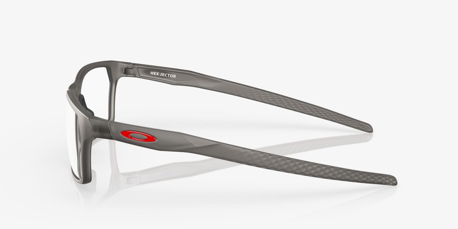 わわさ　Oakley Hex Jector Hex Jector (Low Bridge Fit) Satin Black Eyeglasses | Oakley® CA