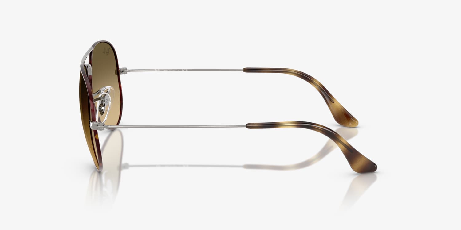 Ray-Ban RB3025 Aviator Large Metal Sunglasses | LensCrafters
