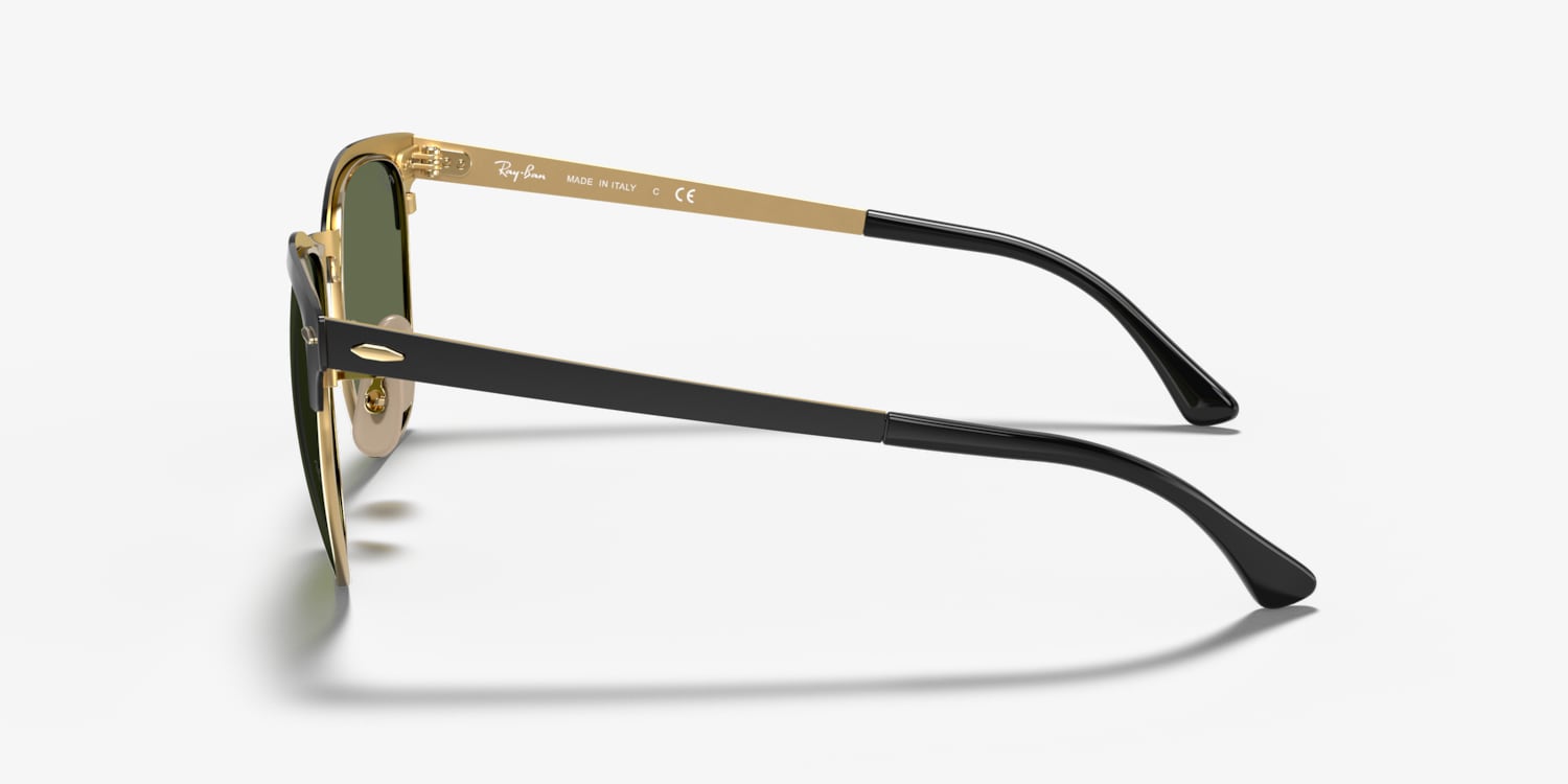 Ray-Ban RB3716 Clubmaster Metal Sunglasses | LensCrafters