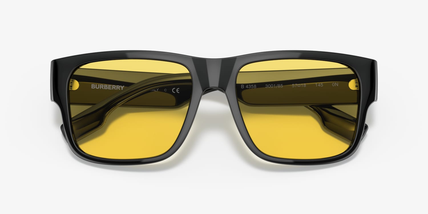 BURBERRY サングラス B 4376-U BURBERRY Sunglasses BE 4376 U 300172 Jarvis Black Light Blue