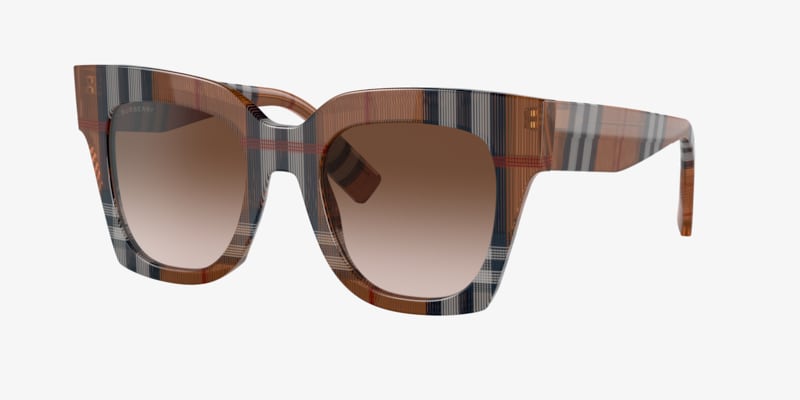 Burberry BE4364 BE4364 Kitty Brown Check