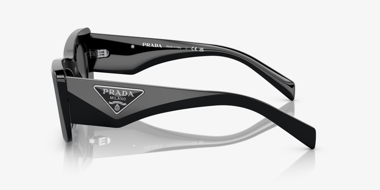 小物 PRADA sunglasses black Prada Sunglasses PR 09ZS 1AB5S0 Black Dark gray Man | eBay