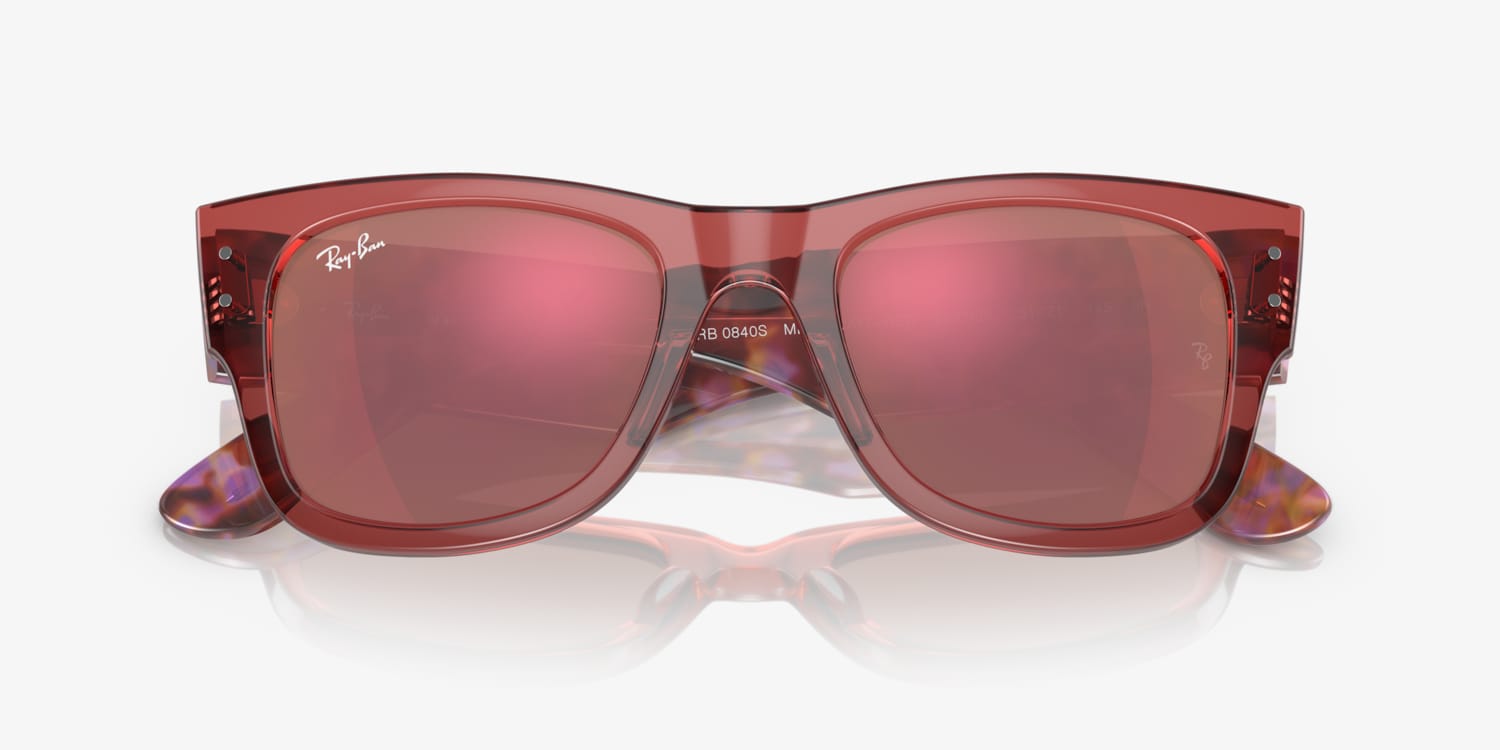 小物 Ray-Ban sunglasses round flash pink y2k Ray-Ban RB3025 Aviator Flash Lenses XL (58 - 14) with Pink