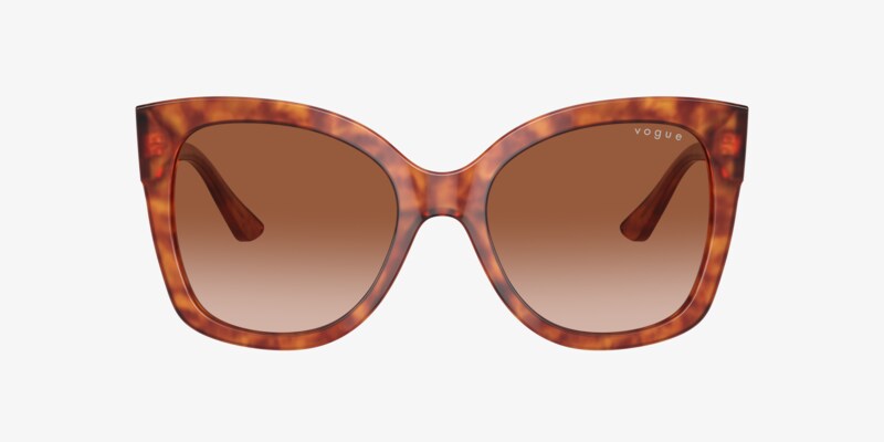 Monture De Lunettes Vogue VO 2339 - Carré Marron/noir/argenté - Neuf Sans étiquette