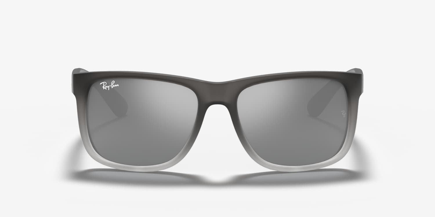 【美品】レイバン サングラス Ray-Ban Justin Classic 55 sunglasses Ray-Ban RB4165 Justin Classic Sunglasses | LensCrafters