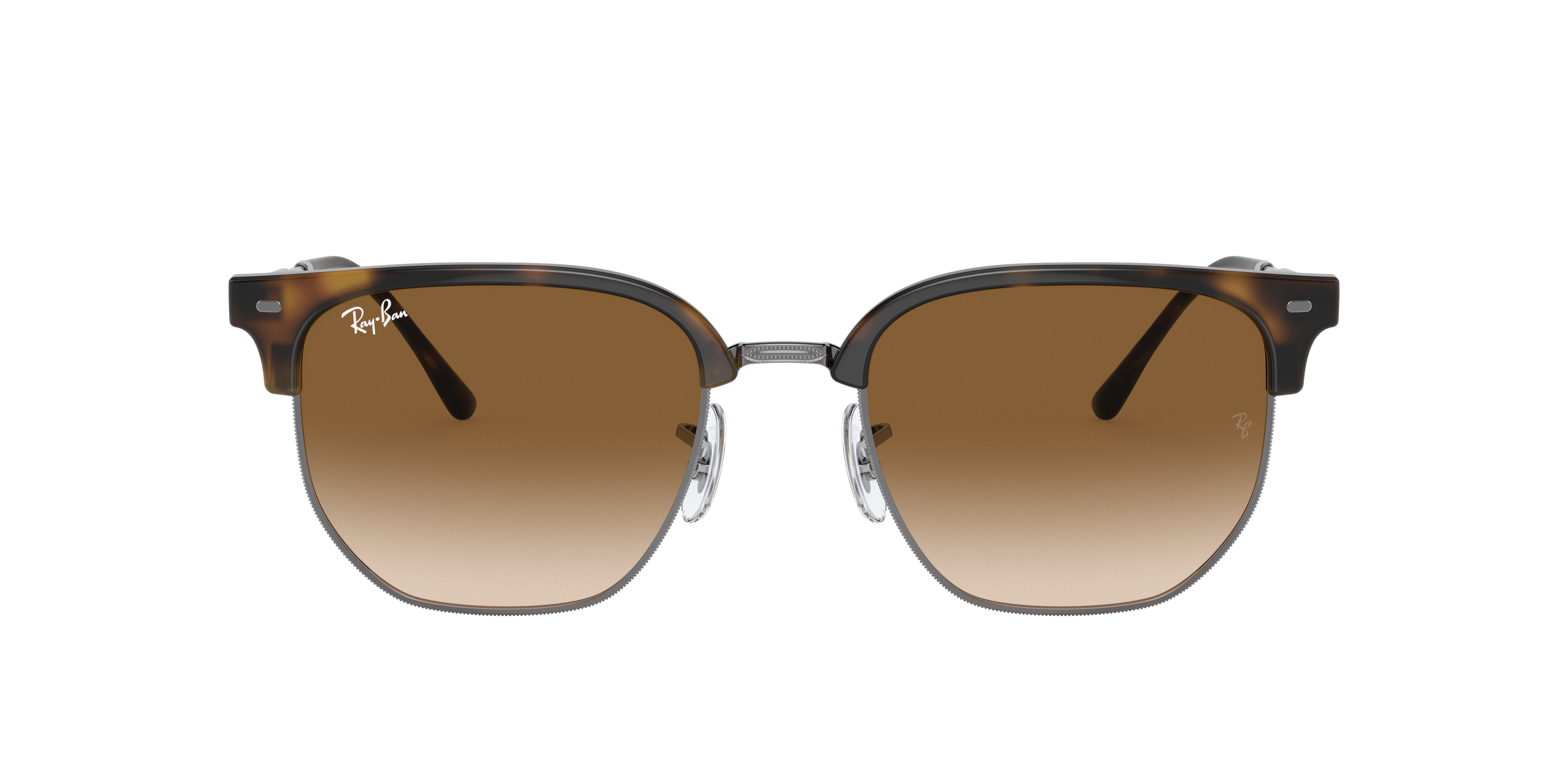 Ray-Ban サングラス CLUBMASTER L Ray-Ban RB0316S Mega Clubmaster L (50 - 21) with Green