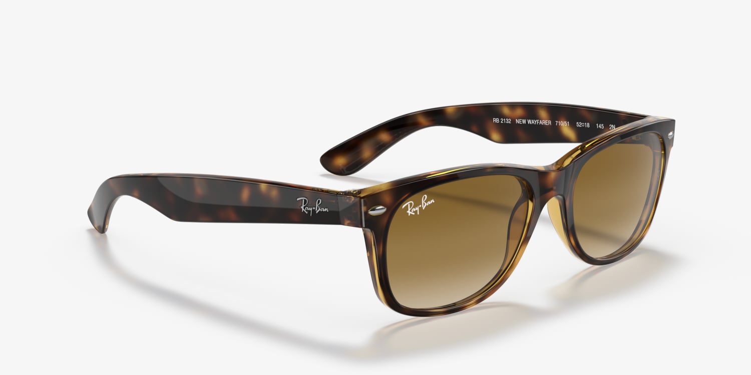 小物 Ray-Ban RB2132 New Wayfarer 710 Ray-Ban RB2132 New Wayfarer Classic Sunglasses | LensCrafters