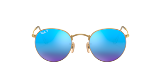 Ray-Ban RB3447 Round Flash Lenses Sunglasses | LensCrafters