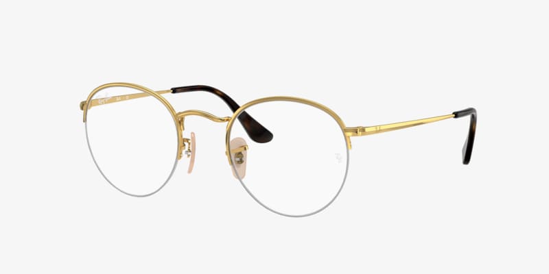Ray-Ban RB8247V Round Titanium Optics Eyeglasses | LensCrafters