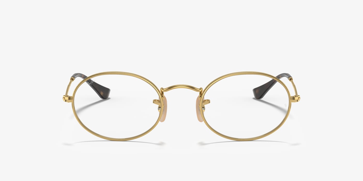 Ray-Ban RB3547V Oval Optics Eyeglasses | LensCrafters
