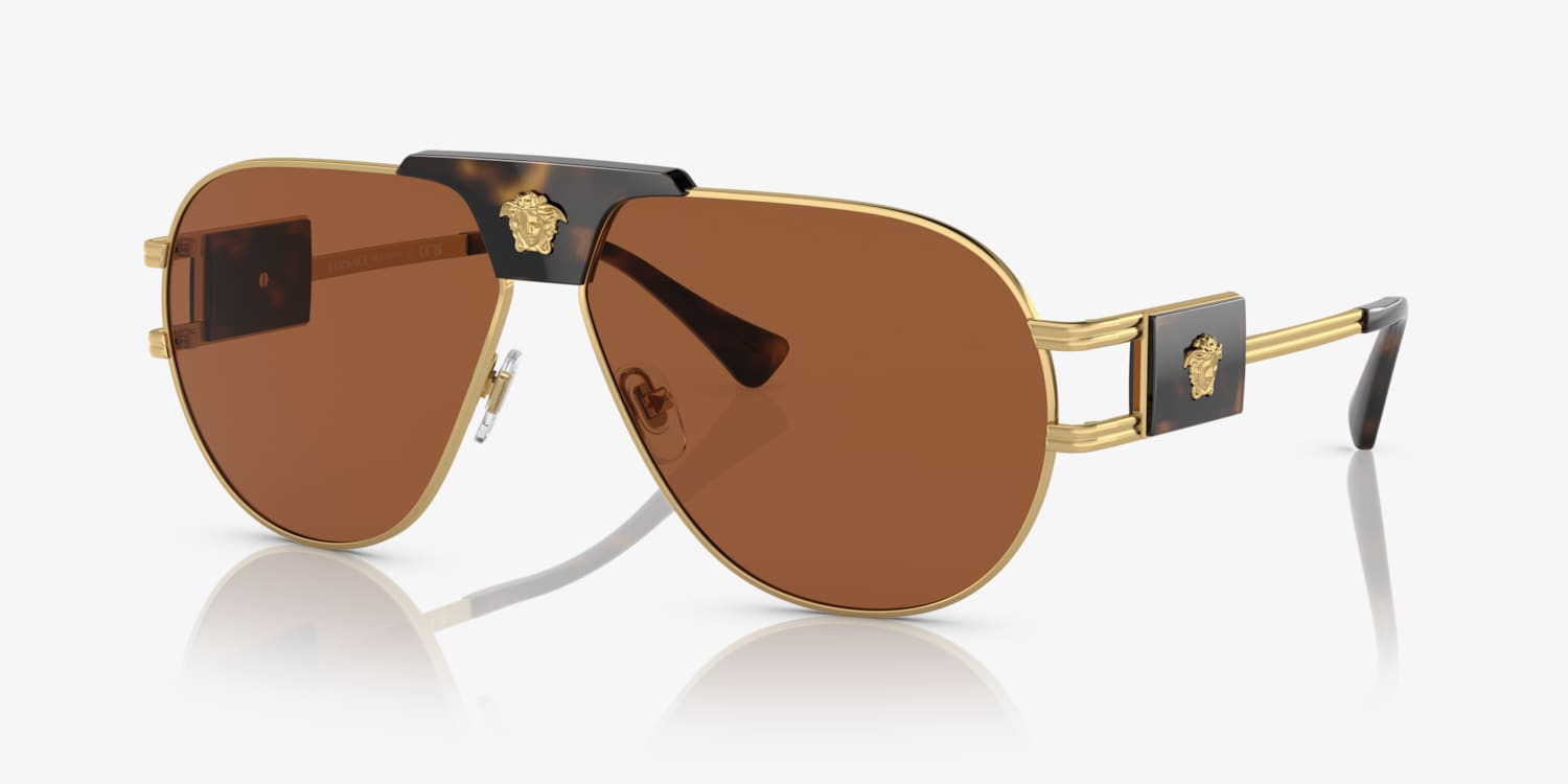 Versace 片耳 442ダイヤモンド型 Versace VE2252 Sunglasses | LensCrafters