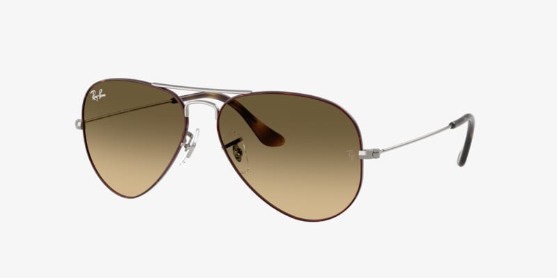 Ray-Ban RB3025 Aviator Gradient Sunglasses | LensCrafters
