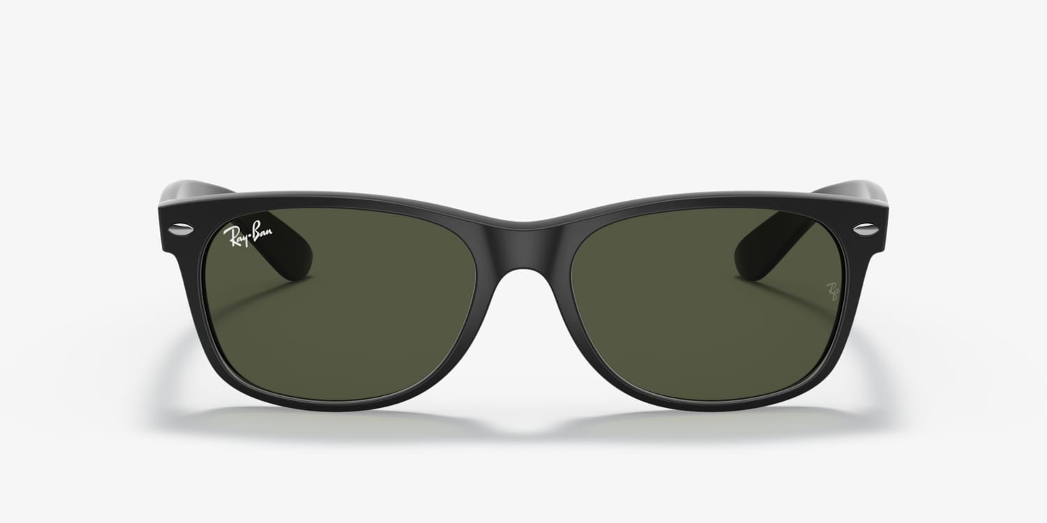 Ray-Ban RB2132F New Wayfarer Matte Sunglasses | LensCrafters