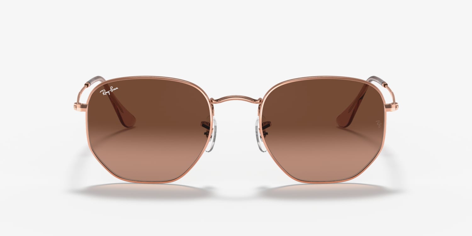 レイバンHEXAGONAL FLAT LENSES サングラス　RB3548N Ray-Ban RB3548N Hexagonal Flat Lenses Sunglasses | LensCrafters